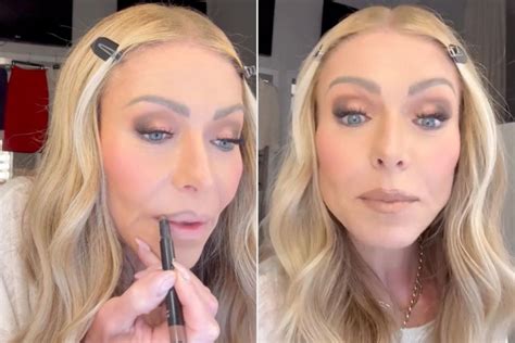 Kelly Ripa Shares 4 Step Routine Behind Her Plump Pout Didnt Get Lip