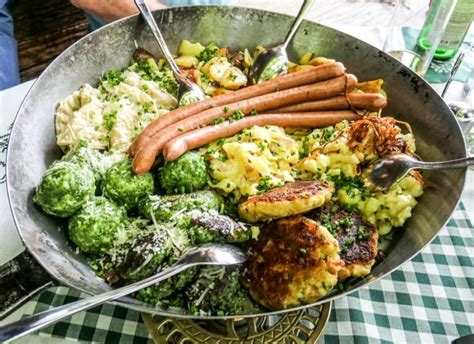 A Guide To Austrian Mountain Food The Travelbunny