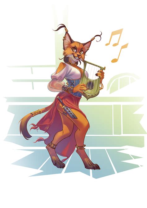 Artstation Tabaxi Bard