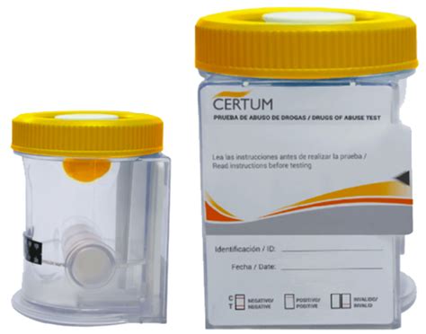 Prueba Antidoping Vaso C Seguro Parametros C Certum Innofarmx