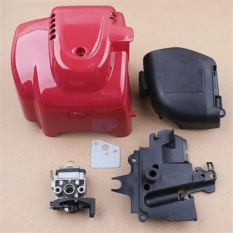 Carburetor Cylinder Air Filter Cover Housing Fuel Line For Honda GX35