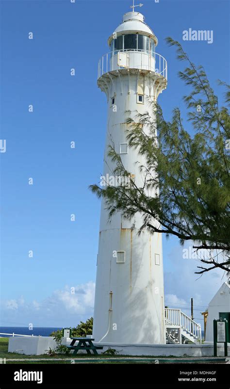 lighthouse Grand Turk Stock Photo - Alamy