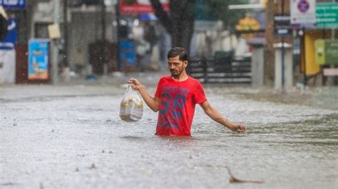 In Pics Chennai Battling Torrential Rain As Cyclone Michaung Nears