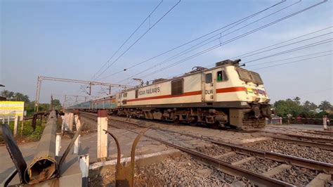 Dangerous Furious Puri Shatabdi Express 140 Kmph Devastated Skipping