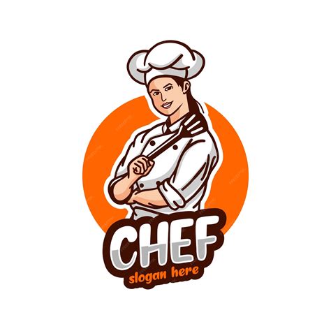 Premium Vector Lady Chef Logo