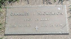 Charles Isaac Nickerson 1913 1974 Mémorial Find a Grave