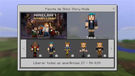 Story Mode Skin Pack Wiki Minecraft Brasil ™ Amino