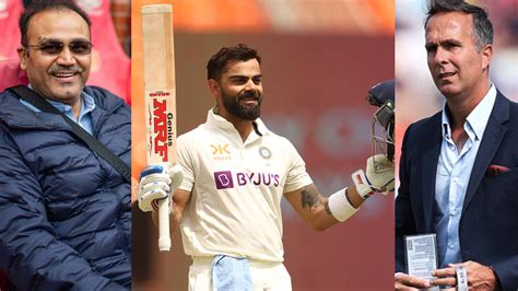 Ind V Aus Cricket Fraternity Reacts As Virat Kohli Hits Th Test