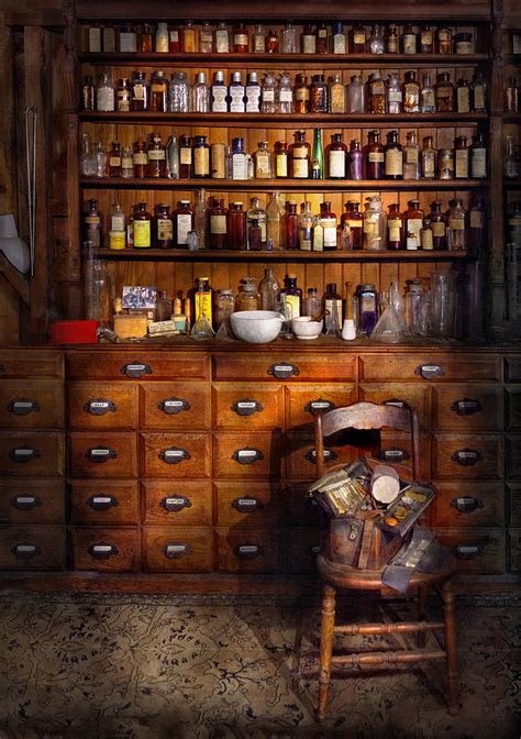 Apothecary Just The Usual Selection Photograph By Mike Savad Fine