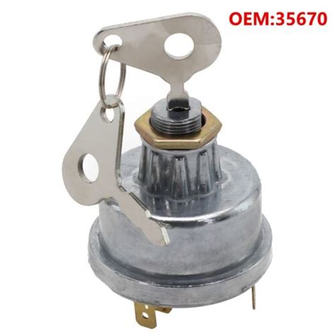 Universal Ignition Switch For Massey Ferguson Plant Tractor With 2 Key Replace Ebay