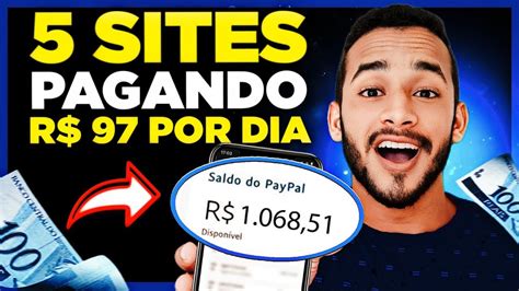 5 SITES QUE VÃO TE PAGAR UMA RENDA EXTRA EM 2023 Sites Para Ganhar