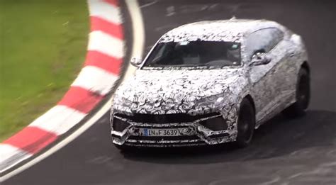 Lamborghini Engineer Pushes Urus Prototype Hard On Nurburgring