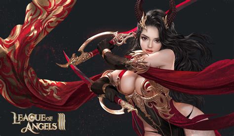 ArtStation League of Angels 3 태섭 신 Warrior Girl Fantasy Warrior