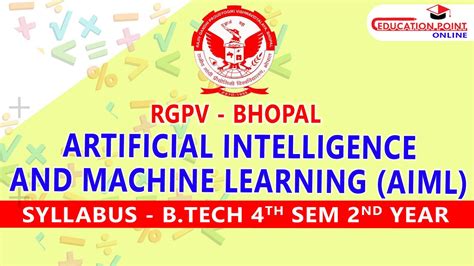 RGPV Artificial Intelligence And Machine Learning AIML RGPV B Tech