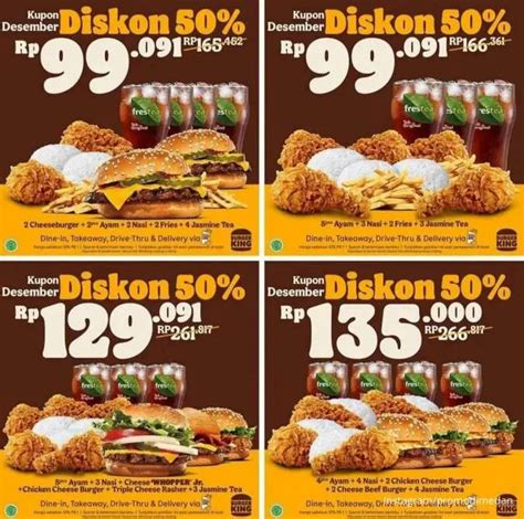 Promo Burger King Kupon Desember Diskon Berlaku Hingga Desember