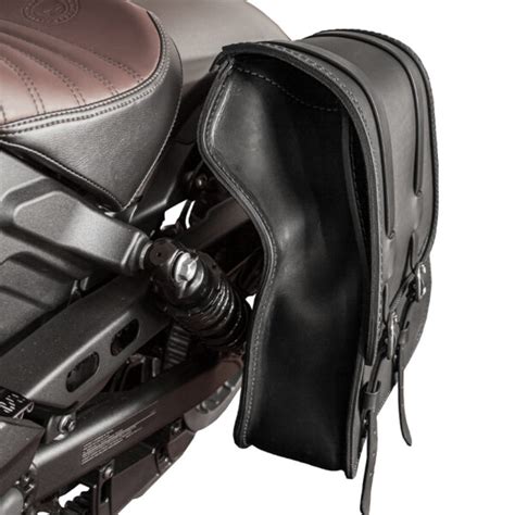 Cheyenne Leather Saddlebag For Scout Bobber Rogue And Chief