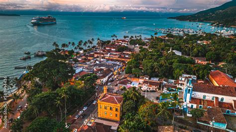 Ilha Oceano Atl Ntico Paisagem Ilhabela S O Paulo Msc Cruzeiro Navio