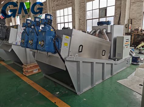 Low Noise Conventional 3000Kg Volute Sludge Dewatering Press