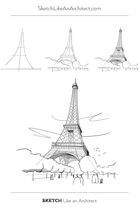 How to Draw Famous Buildings on Site: Step-by-Step Guide