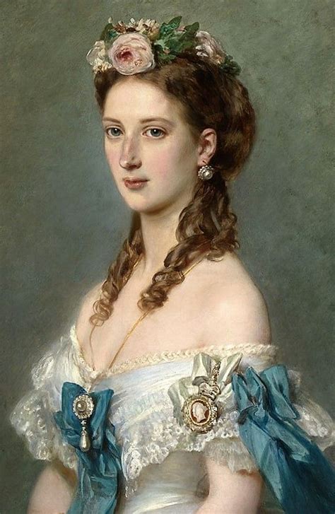 Alexandra Of Denmark Princess Of Wales By Franz Xavier Winterhalter Victorian Paintings