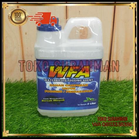 Jual Bahan Campuran Wfa Water Based Fogging Agent Pengganti Solar