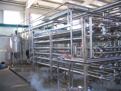 Full Automatic Pasteurized L Tubular Pasteurizer Uht Sterilizer For