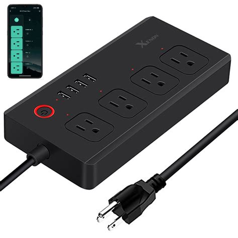 Snapklik Smart Power Strip Useelink Wifi Surge Protector Compatible