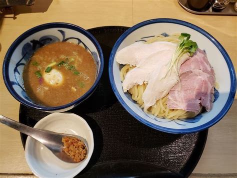 『鶏と魚介特製のつけ麺（大盛）』つけ麺 たけもとのレビュー ラーメンデータベース