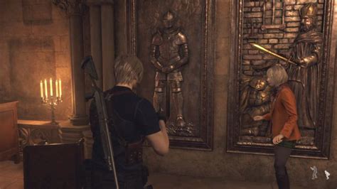 Resident Evil 4 Remake Treasury Swords Puzzle Chapter 7