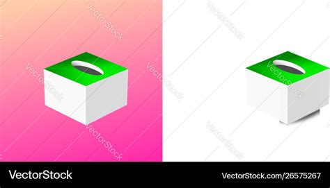 green box royalty  vector image vectorstock