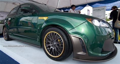 Modified Proton Satria Neo R3 Lotus Racing Edition