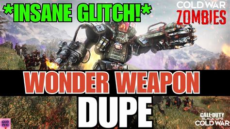 INSTANT WONDER WEAPON GLITCH INSANE WEAPON DUPLICATION GLITCH 2023