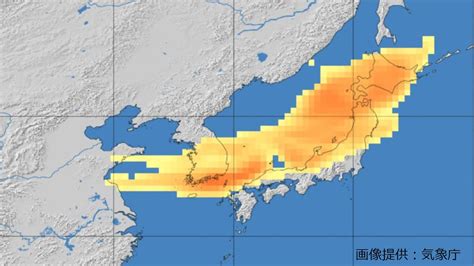 【黄砂がやってくる】22日月に西日本から北日本の広い範囲で飛来か どこにいつ頃やってくる？【3時間ごと予測図】 Tbs News Dig