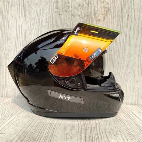 Jual KYT K2 RIDER SOLID BLACK DOFF DAN HITAM GLOSSY HELM K2R FULL