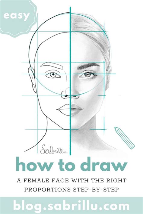 Easy Way To Draw A Face Step By Step In 2022 Female Face Drawing