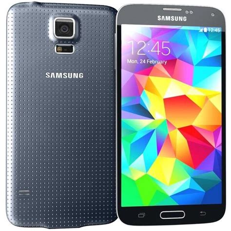 Samsung Galaxy S5 SM G900A 16GB Charcoal Black AT T Smartphone