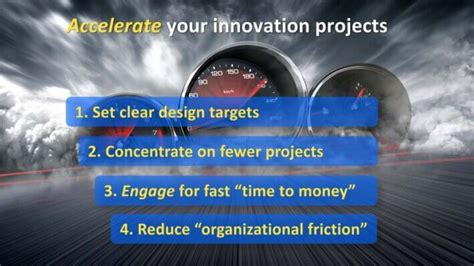 Four Ways To Accelerate Your Innovation