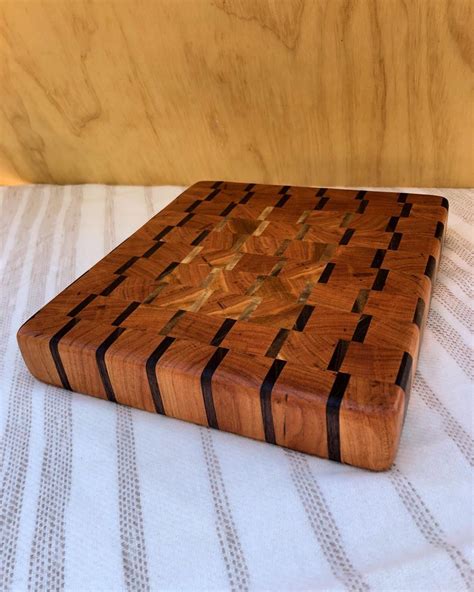 Quentin Gross On Instagram Cherry Black Walnut End Grain Board I