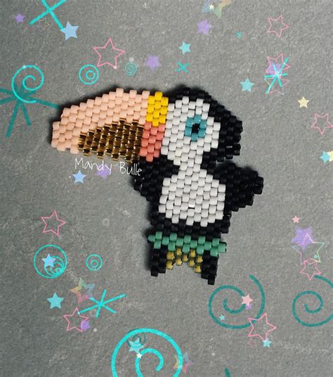 Mandybulle PNG Animaux En Perles Motifs Perler Creations