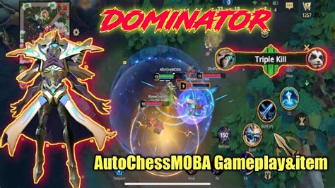 Dominator Jungler Gameplay L Auto Chess Moba Dota Mobile L