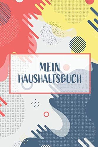 Mein Haushaltsbuch Zum Eintragen Von Ein Und Ausgaben