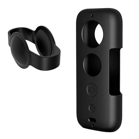 For Insta360 One X Silicone Lens Case for Insta Panoramic Motion Camera ...