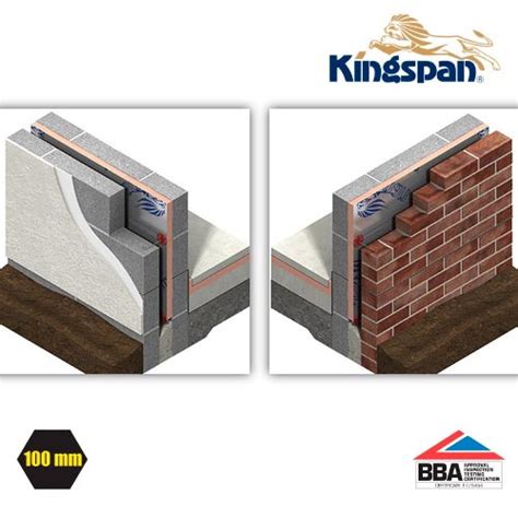 100mm Kingspan Kooltherm K108 Partial Fill Cavity Wall Board