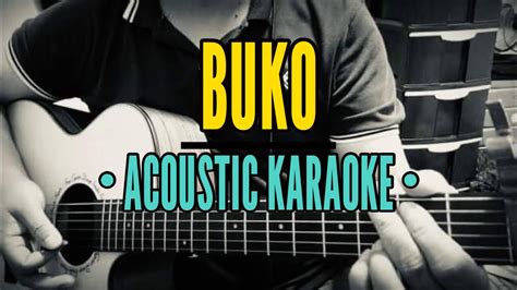 Buko Jireh Lim Acoustic Karaoke YouTube