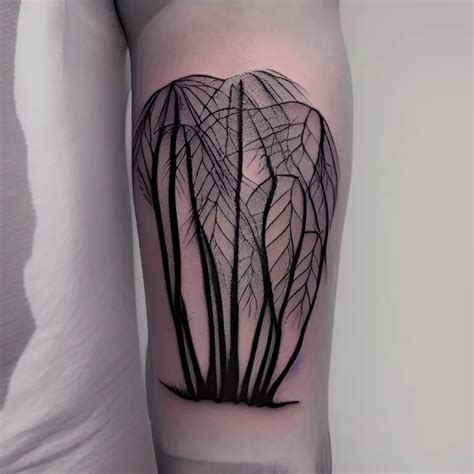 Weeping Willow Tattoo Meaning & Symbolism (Grief)