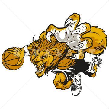 Lion basketball Logos