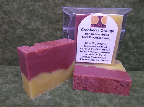 Cranberry Orange Soap Lvsage