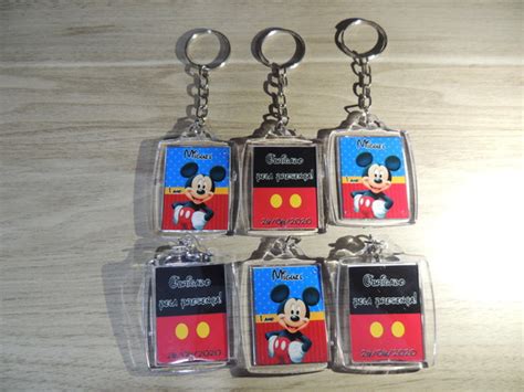 Chaveiro Acrílico Mickey Elo7 Produtos Especiais