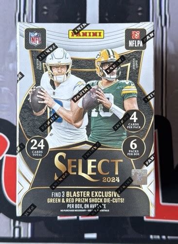 2024 Panini Select Football Hobby Blaster Box Read Description