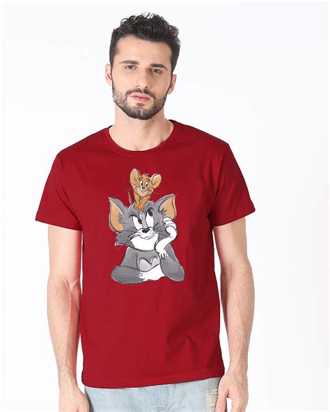 Buy Tom And Jerry Half Sleeve T-Shirt (TJL) Online at Bewakoof